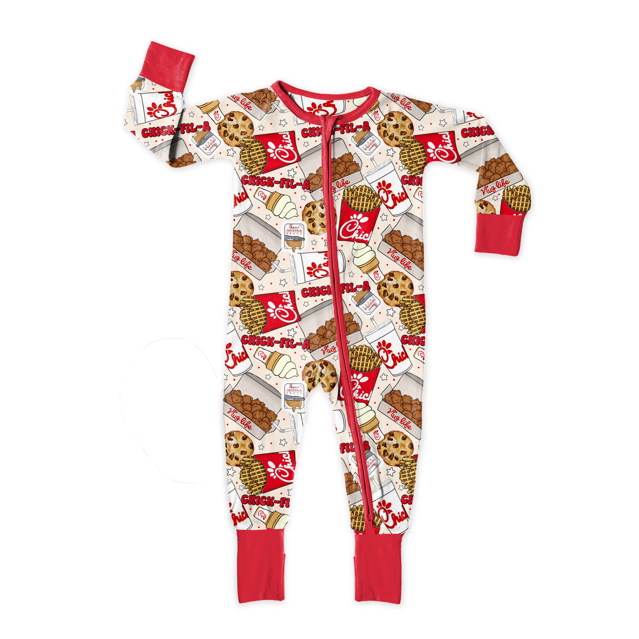 Eat More Chikin Zipper Sleeper **PreOrder**