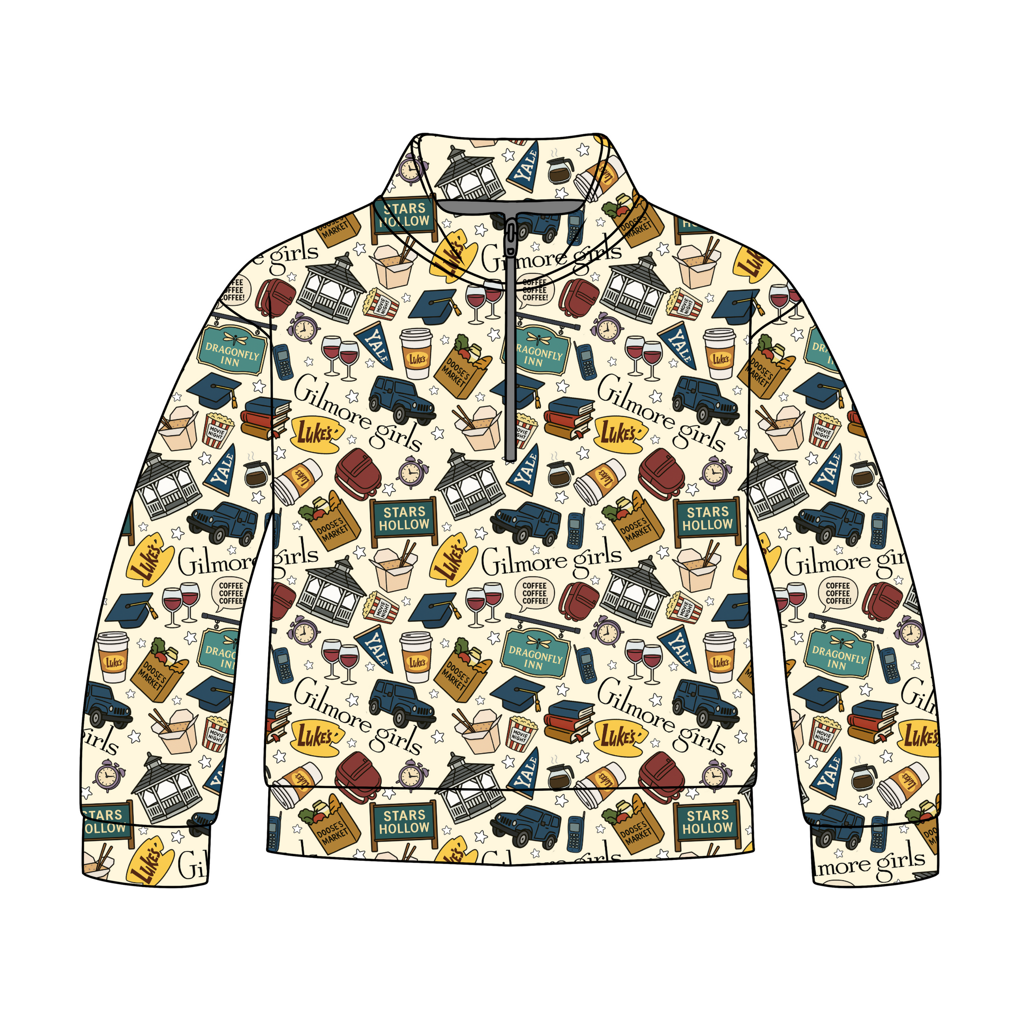 Where You Lead Quarter Zip-Up *RTS*