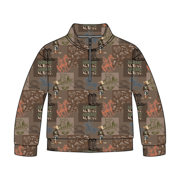 Wild West Wanderer Quarter Zip-Up *RTS*