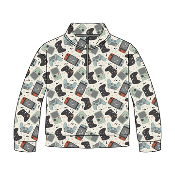 Game Mode Activated Quarter Zip-Up *RTS**