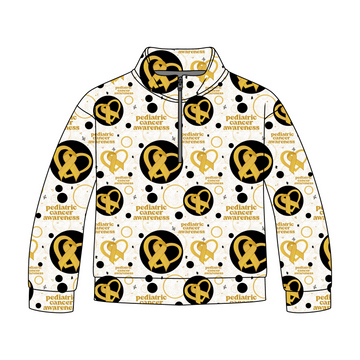 Pediatric Cancer Awareness Quarter Zip-Up *RTS*