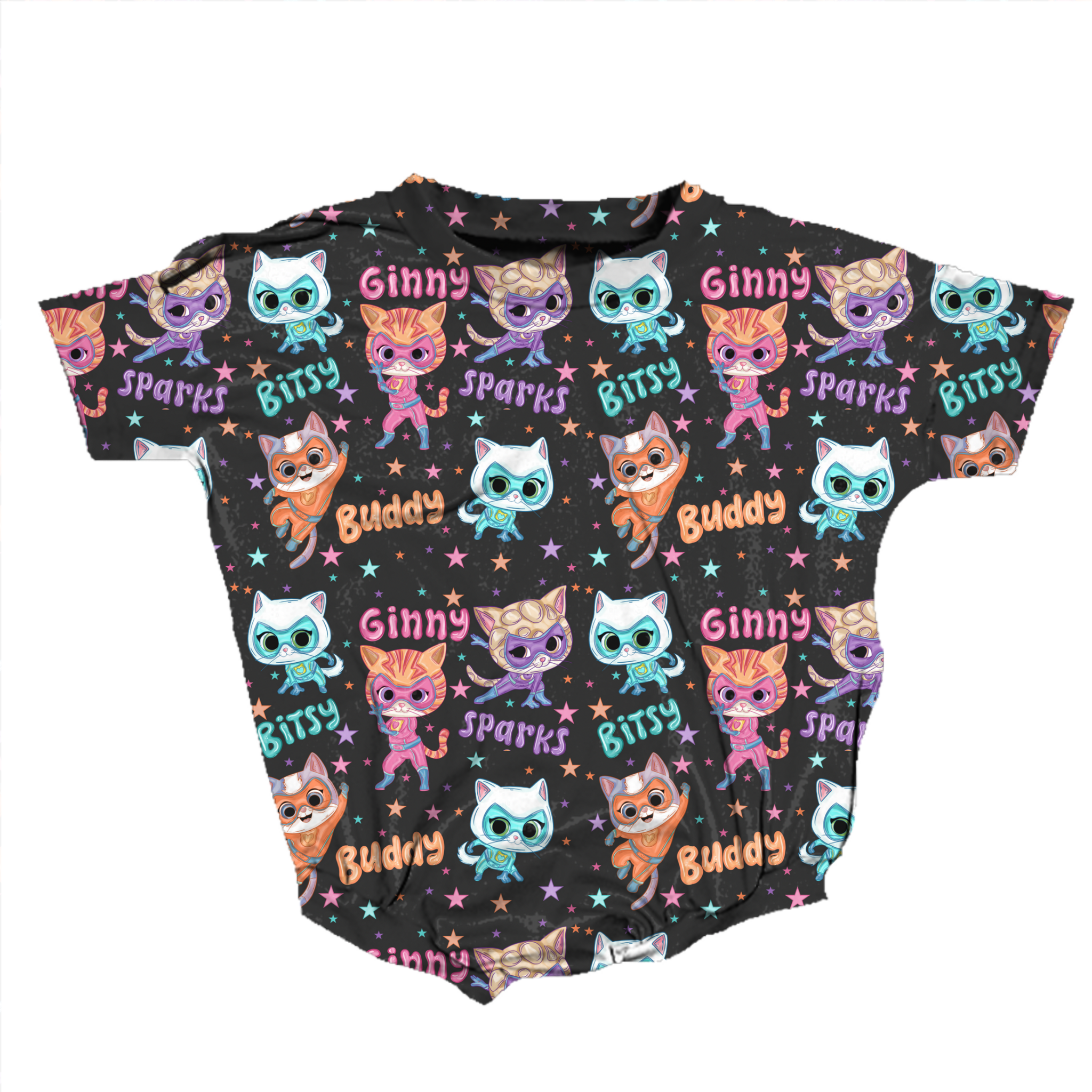 Purrfect Heros Romper *RTS*