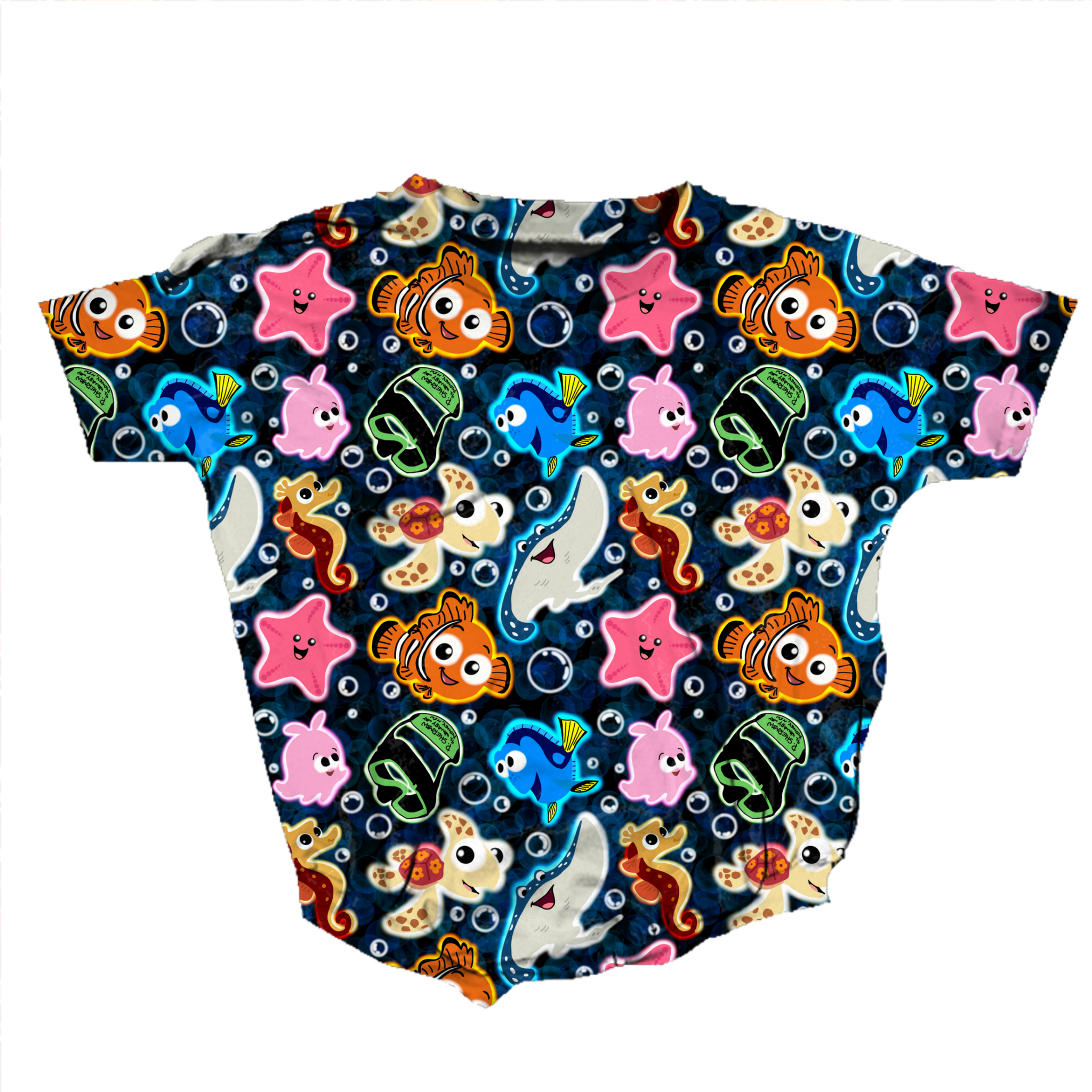 Ocean Glow Romper *RTS*