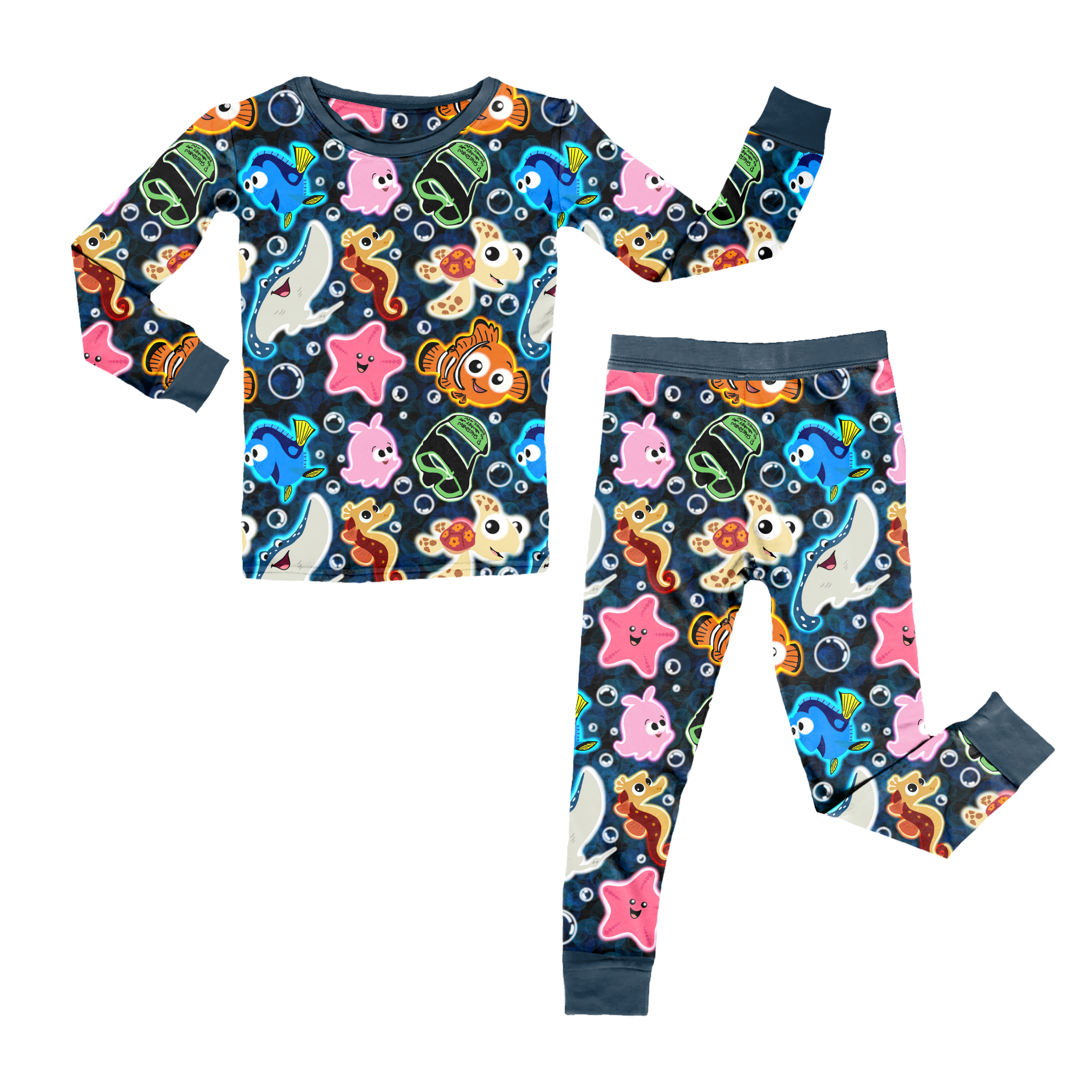 Ocean Glow Youth Pant Set *RTS*
