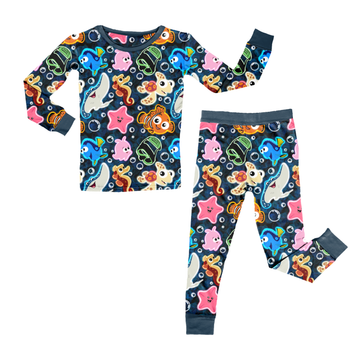 Ocean Glow Youth Pant Set *RTS*