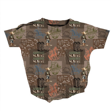 Wild West Wanderer Medically Adaptable Romper *RTS*