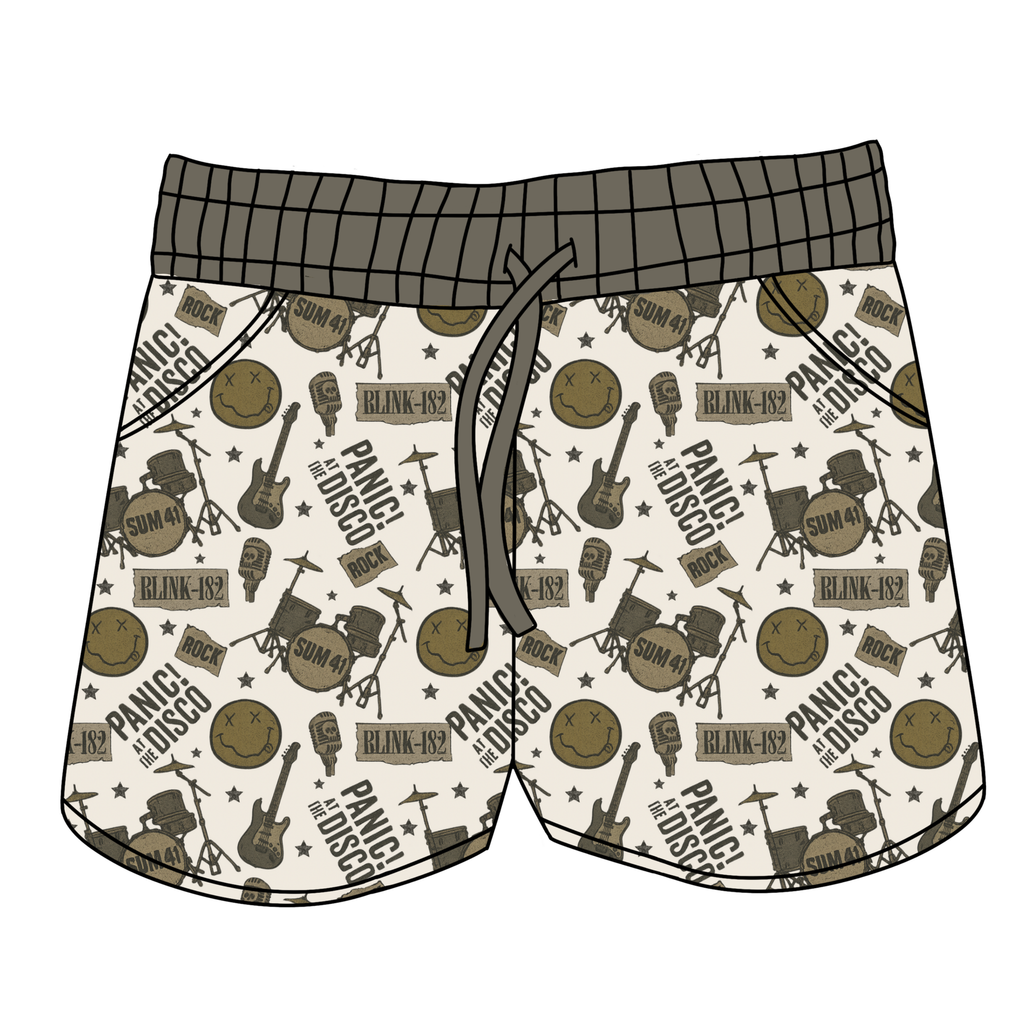 Pop Punk Rebellion Women's Shorts **PreOrder**