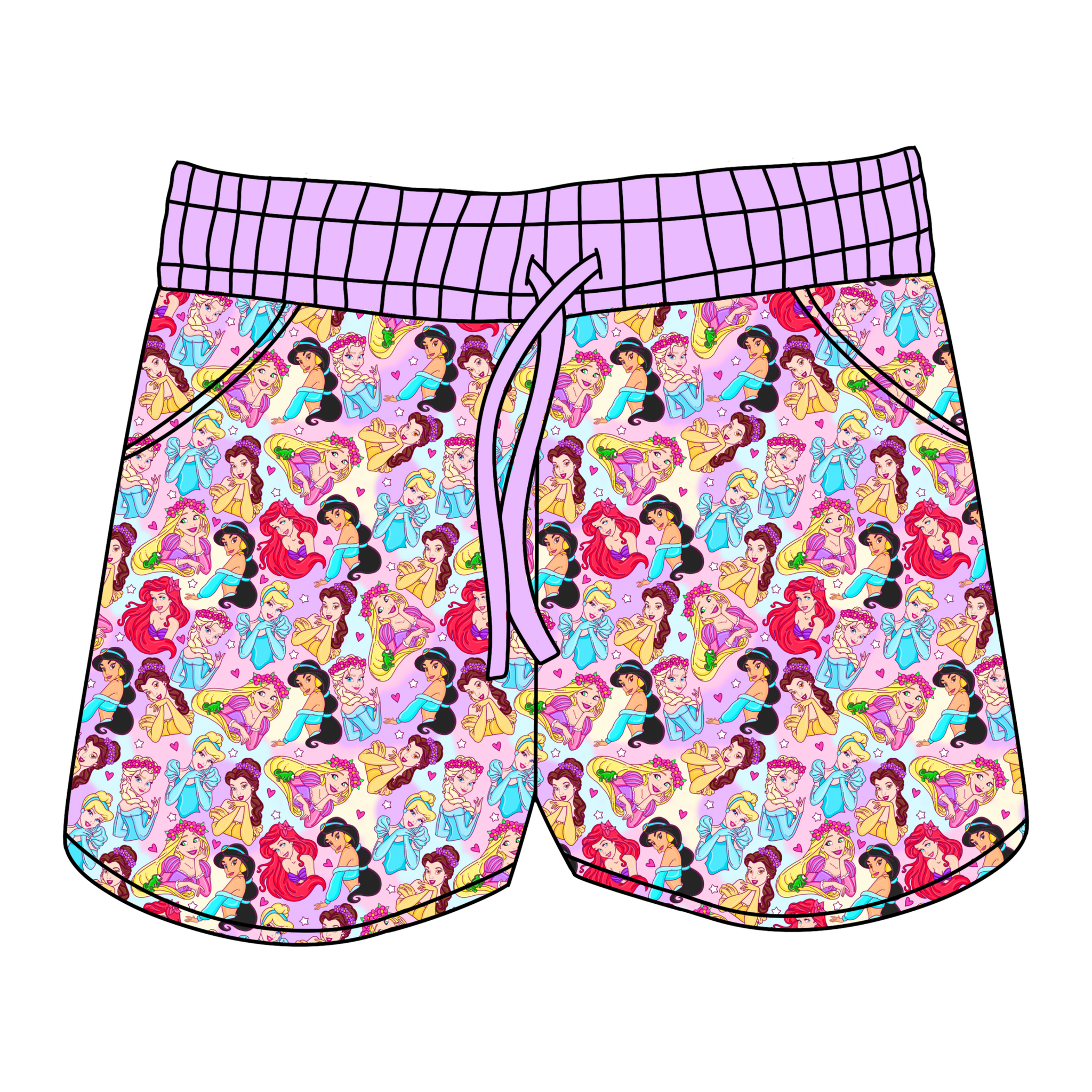Once Upon A Princess Women's Shorts **PreOrder**