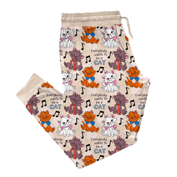 Purrfectly Paris  Adult Joggers **PreOrder**