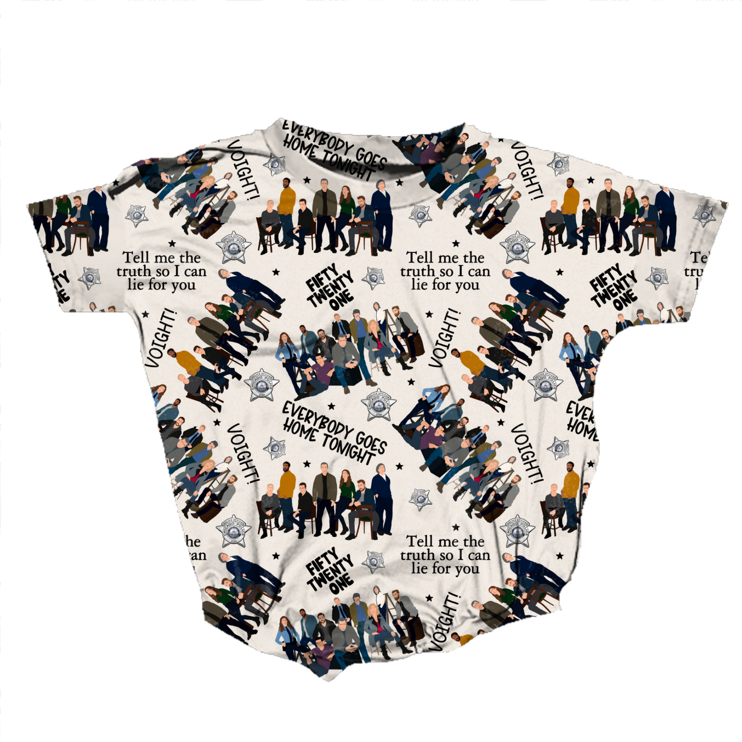 Chicago's Finest Medically Adaptable Romper *RTS*