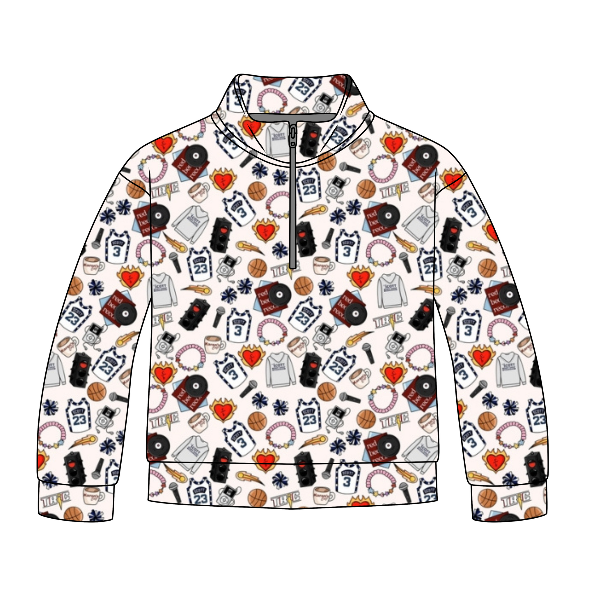 One Tree Hill Quarter Zip-Up **PreOrder**