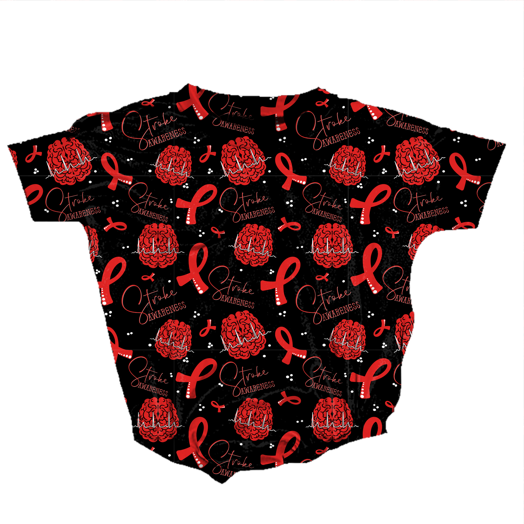 Stroke Awareness Romper **Preorder**