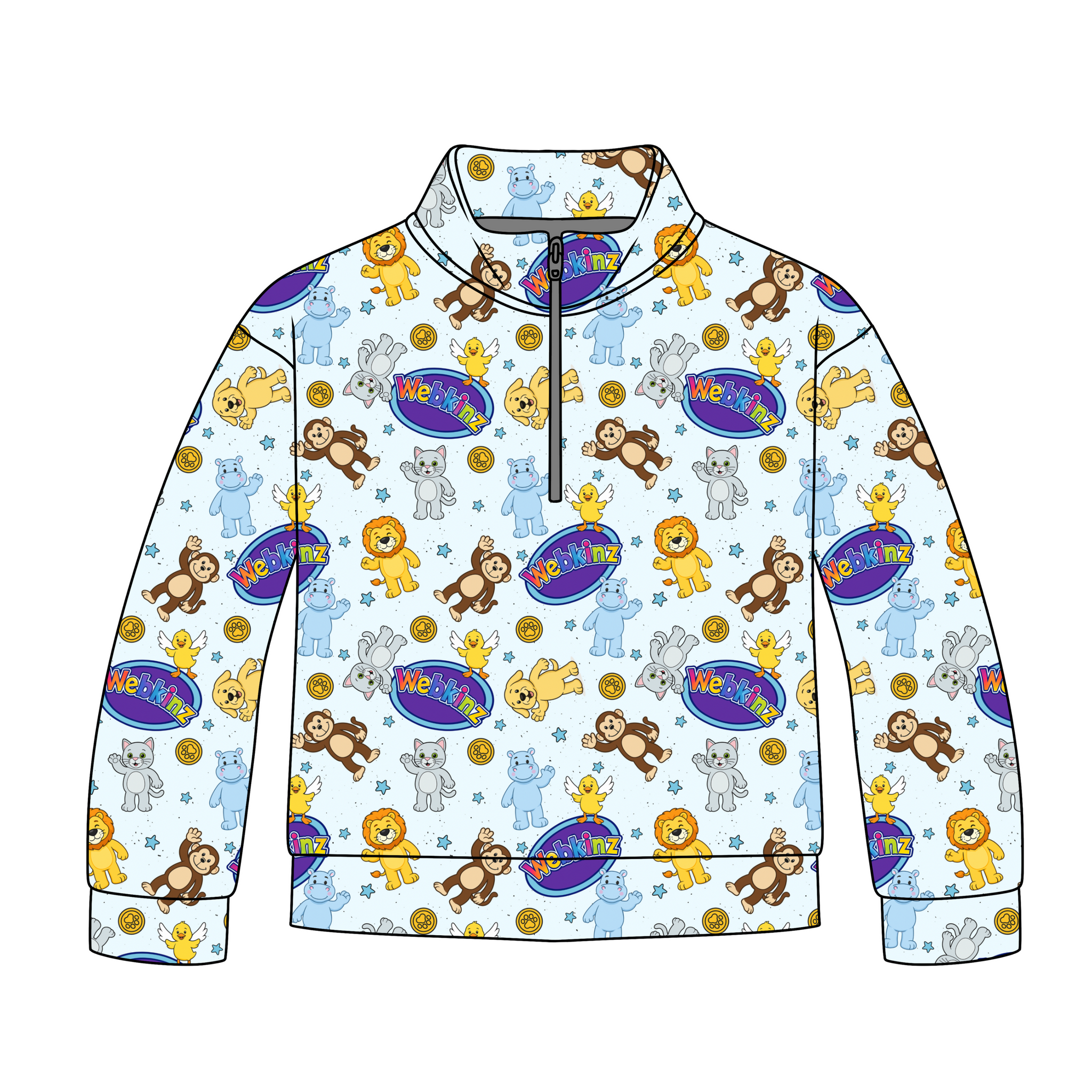 Virtual Cuddles Quarter Zip-Up **PreOrder**