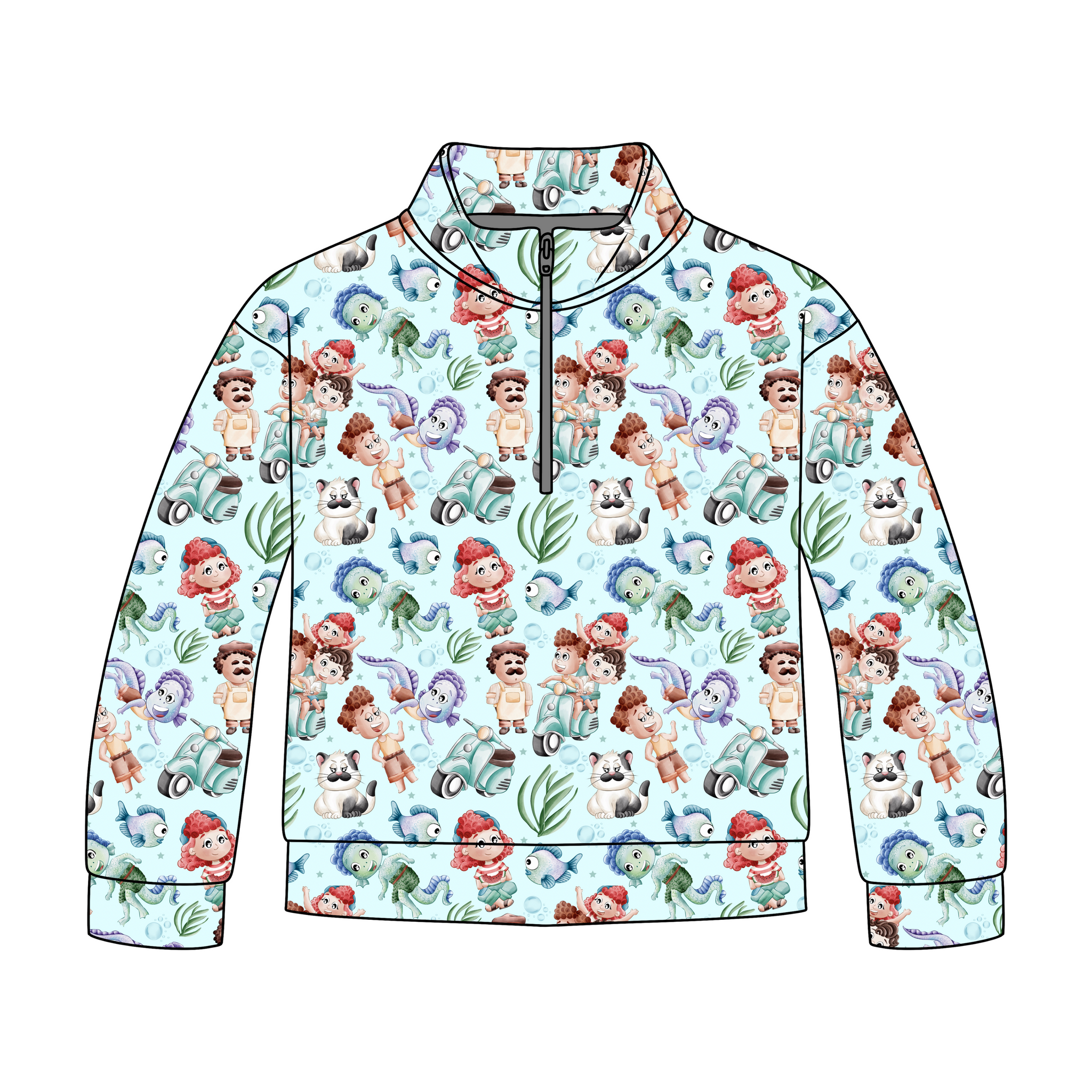 Under The Tuscan Sun Quarter Zip-Up **PreOrder**