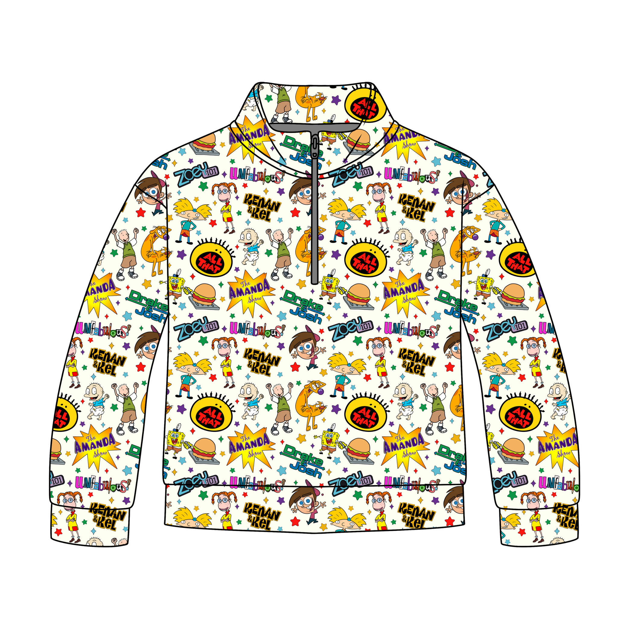 Nick Nostalgia Quarter Zip-Up **PreOrder**