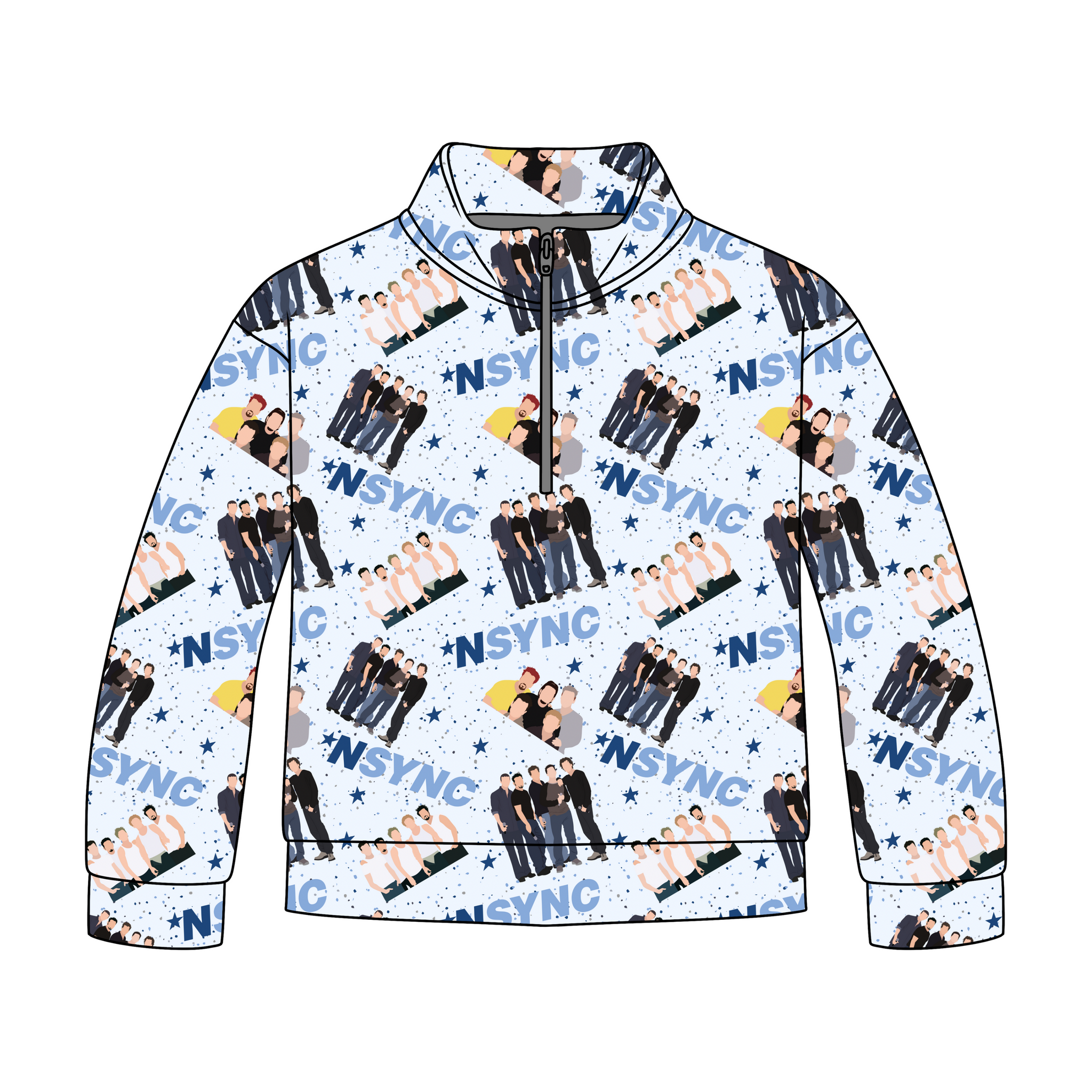 No Strings Attached Quarter Zip-Up **PreOrder**