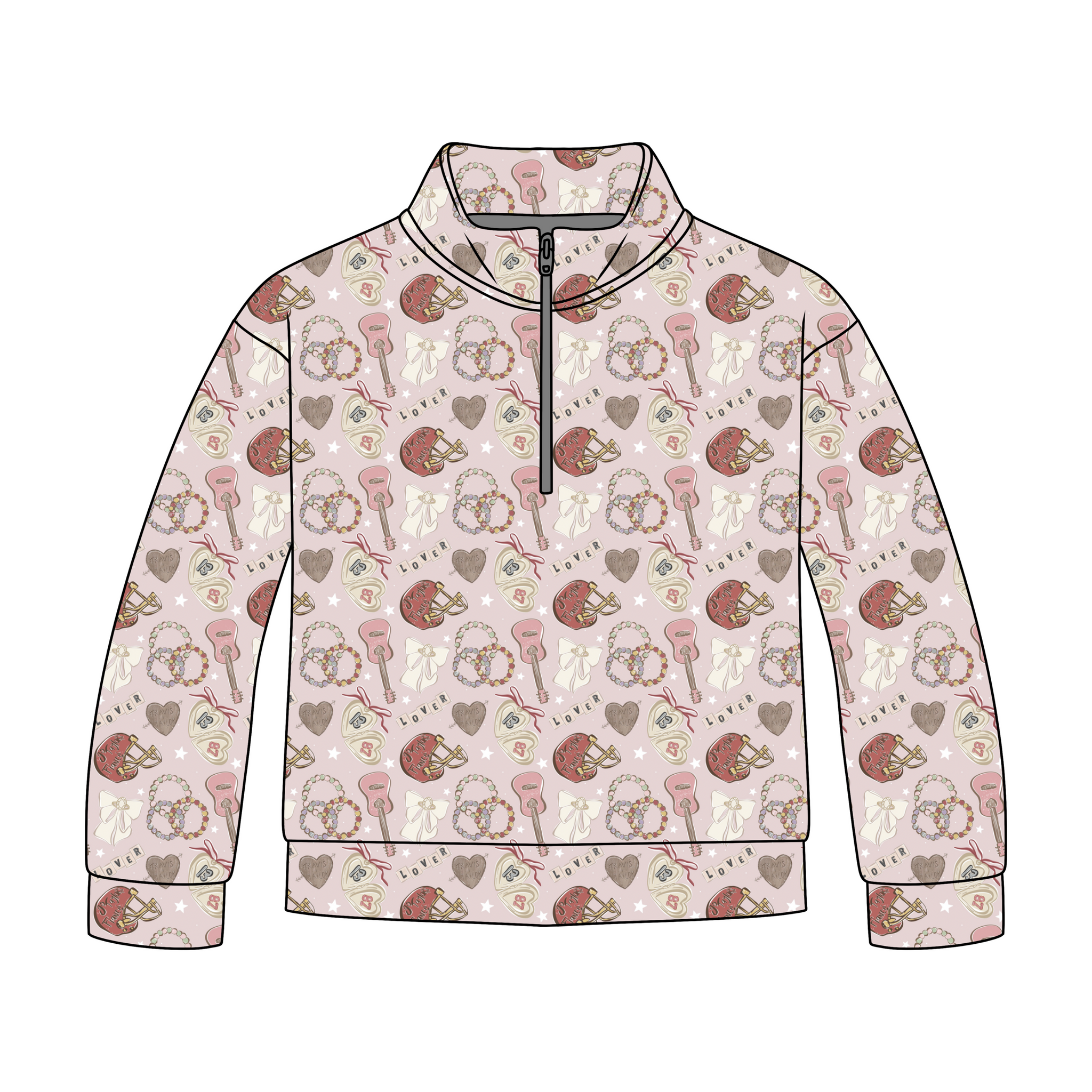 Love Story: Stadium Edition Quarter Zip-Up **PreOrder**