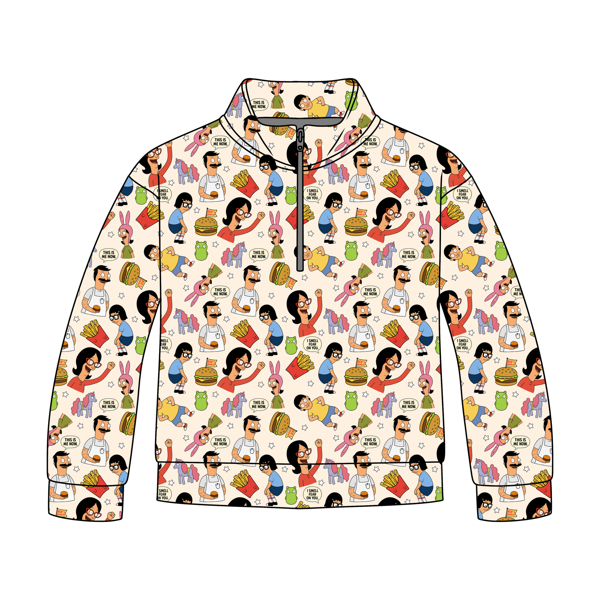 Grill The Noise Quarter Zip-Up **PreOrder**