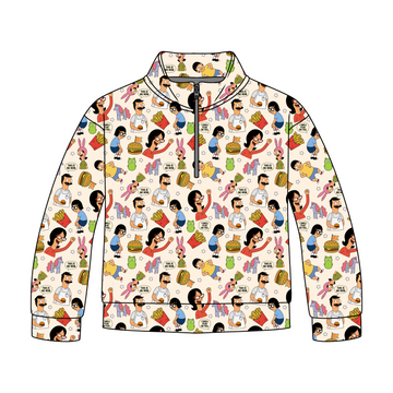 Grill The Noise Quarter Zip-Up **PreOrder**