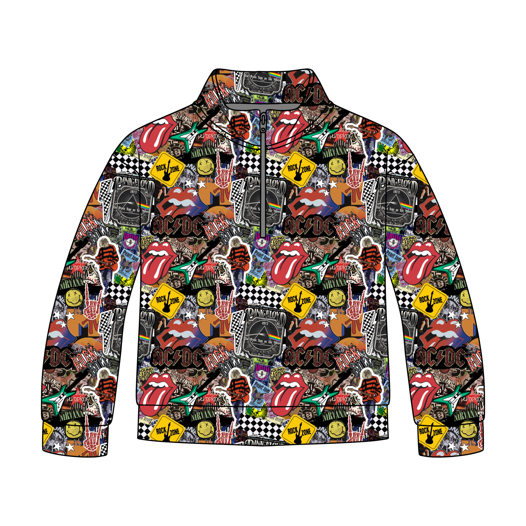 Rock Royalty Quarter Zip-Up **PreOrder**