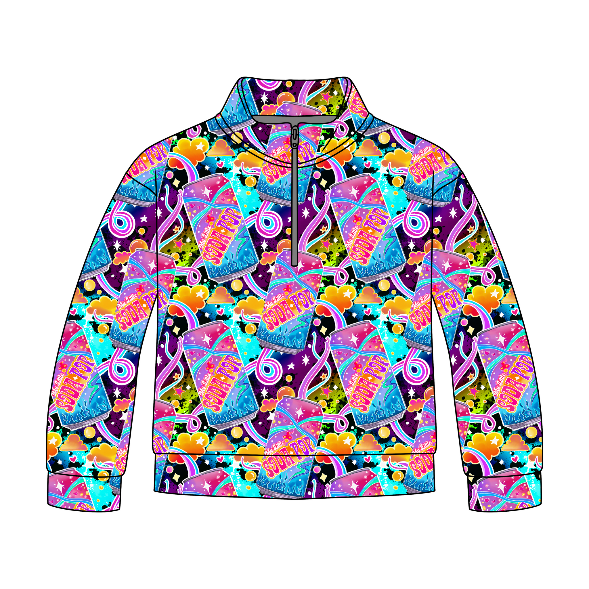 Soda Pop Magic Quarter Zip-Up **PreOrder**