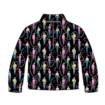 Boys On The Rise Quarter Zip-Up **PreOrder**