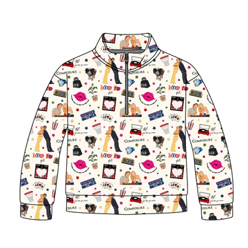 Love Fern Quarter Zip-Up **PreOrder**