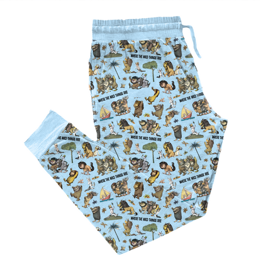 Wild Things Await Adult Joggers *RTS*