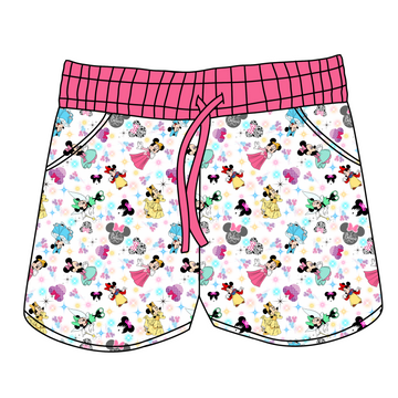 Bows and Tiaras Women's Shorts **PreOrder**