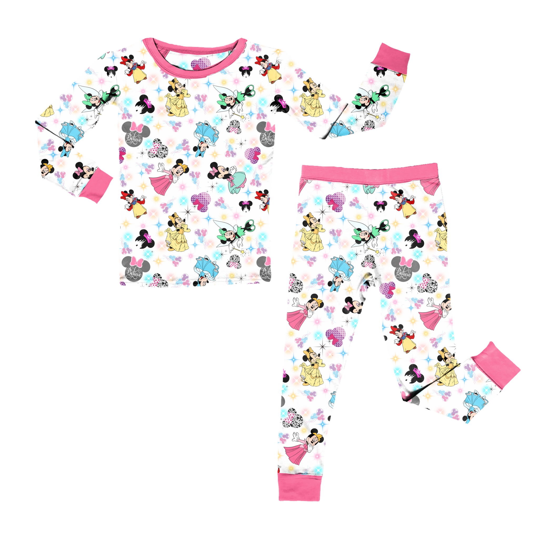 Bows and Tiaras Youth Pant Set **PreOrder**