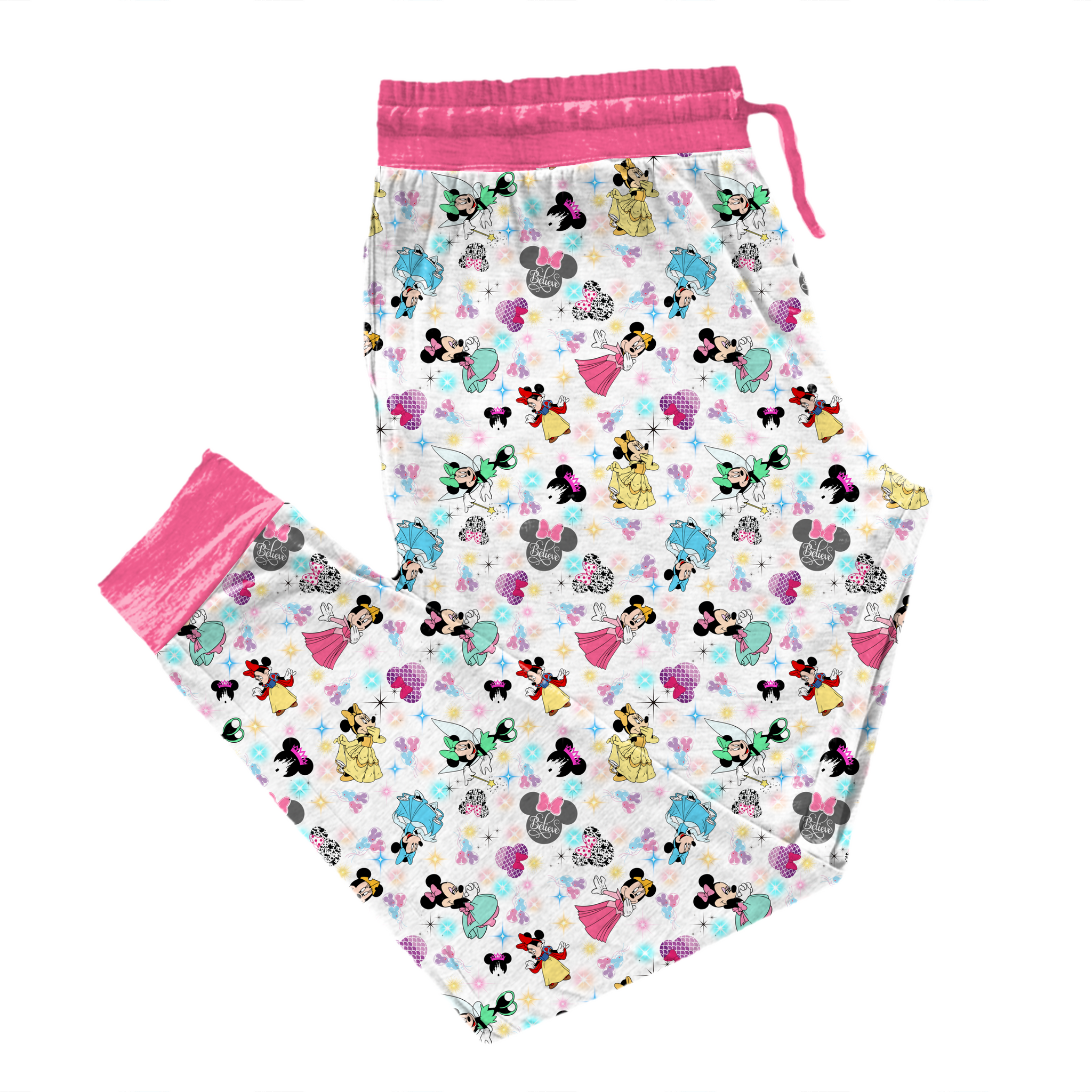 Bows and Tiaras Adult Joggers **PreOrder**