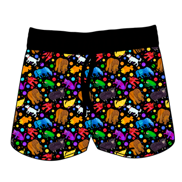 Colorful Craziness Women's Shorts **PreOrder**