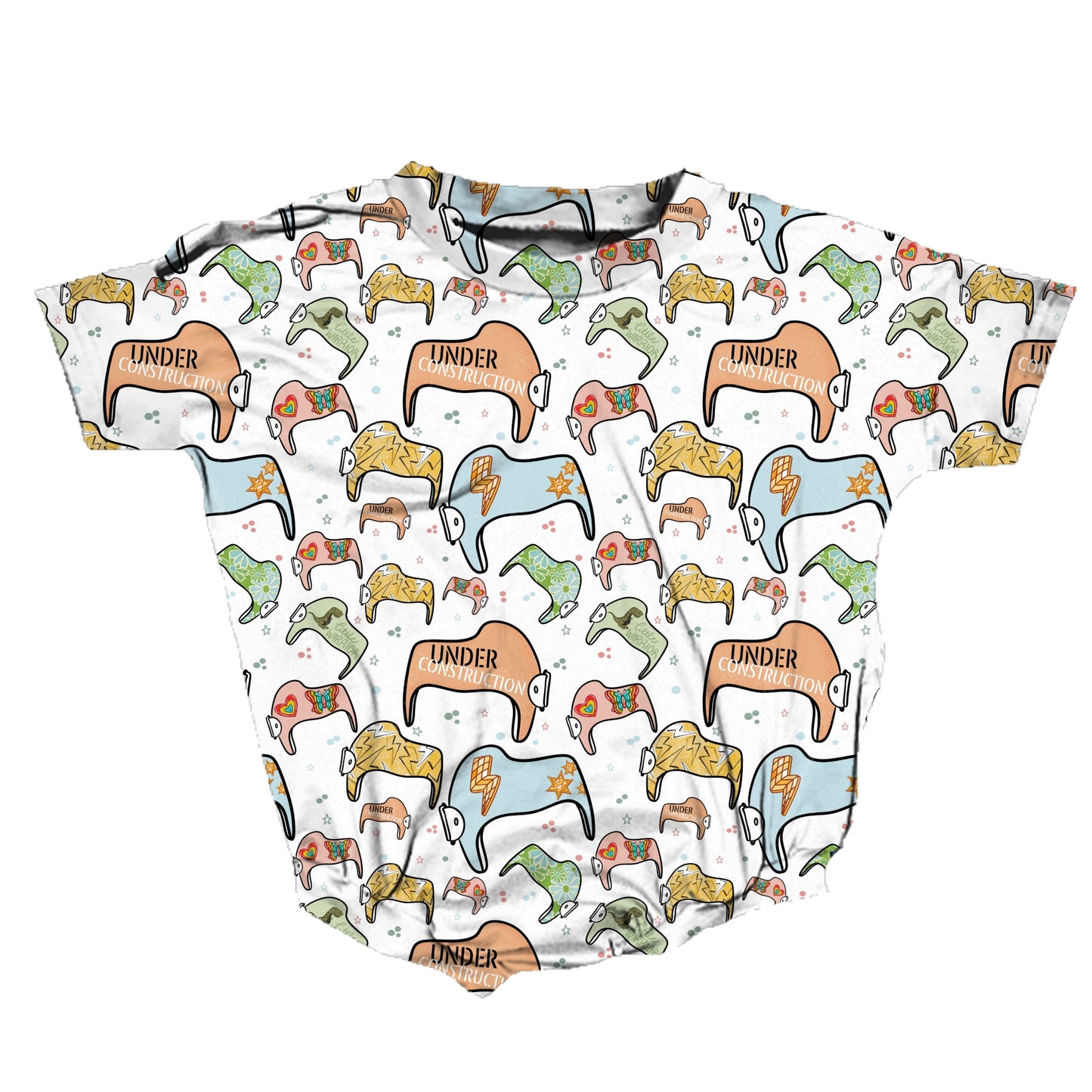 Rock That Doc Band Medically Adaptable Romper *RTS*