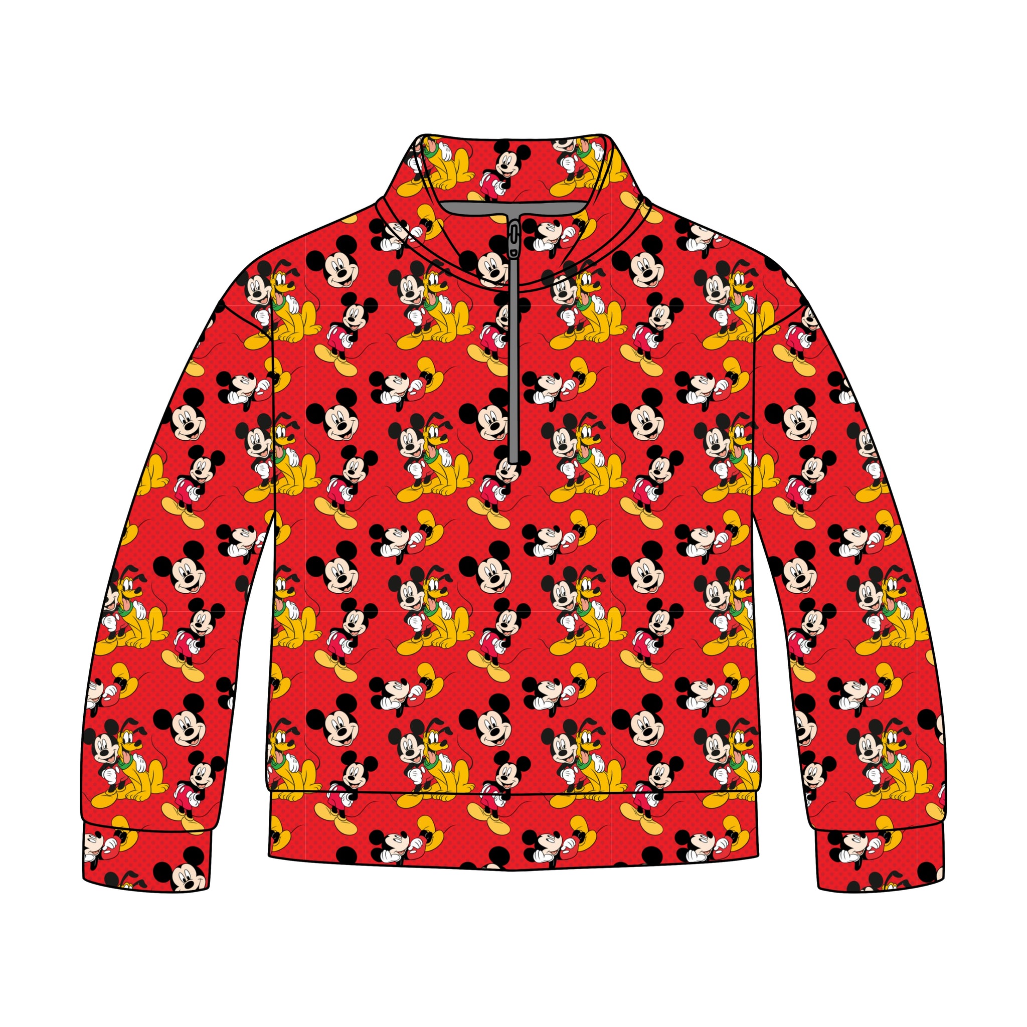 A Mouse and his Dog Quarter Zip-Up **PreOrder**