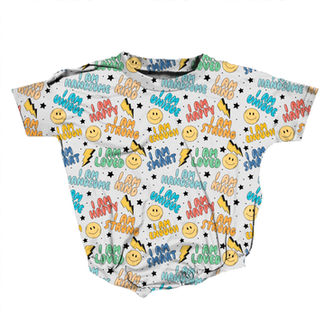 Build To Be Brave Romper *RTS*