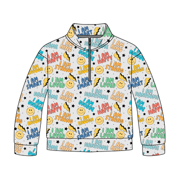 Built To Be Brave Quarter Zip-Up *RTS*