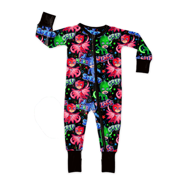 Nighttime Heroes Zipper Sleeper **PreOrder**