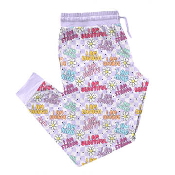 Girl Power Positivity  Adult Joggers *RTS*