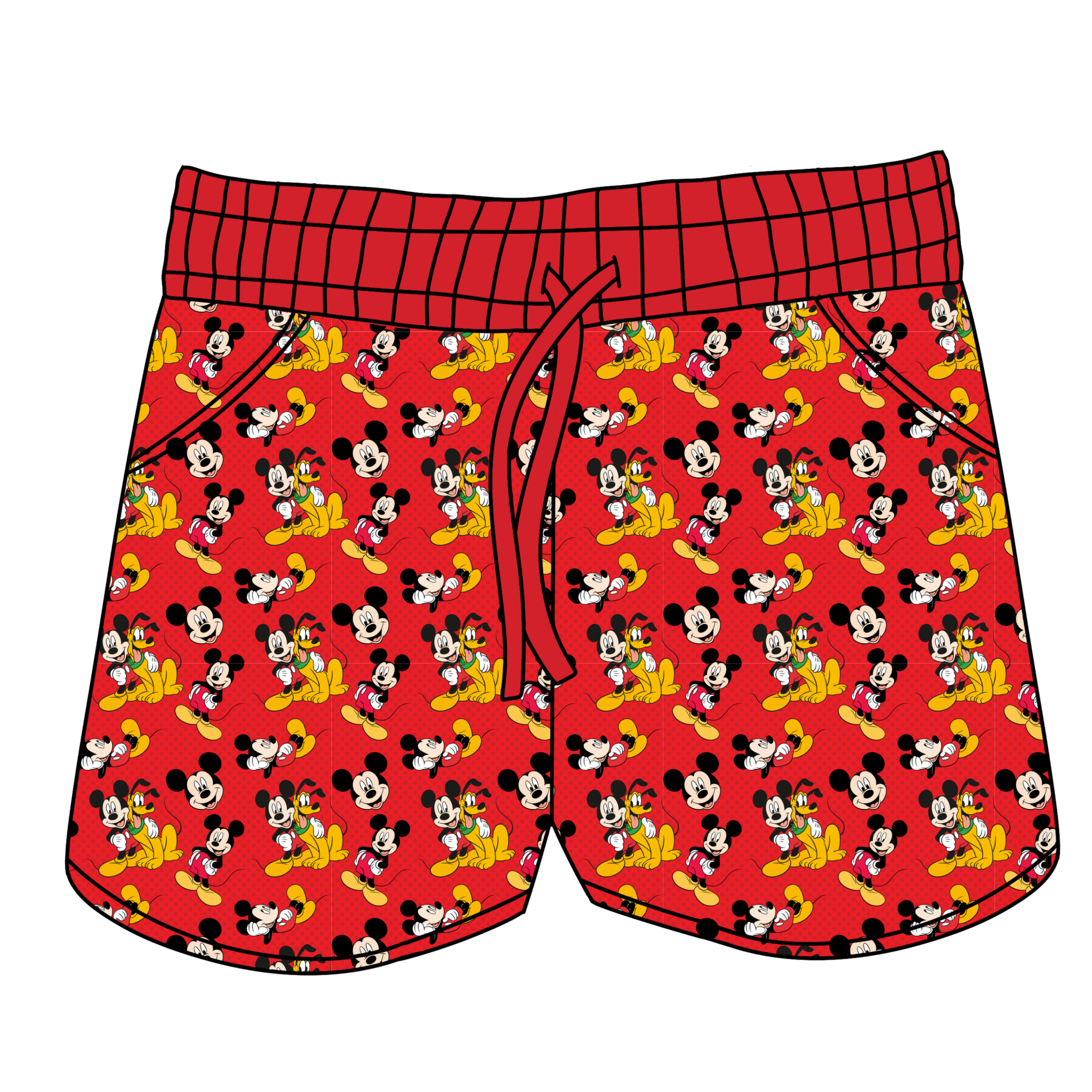 A Mouse and His Dog Women's Shorts **PreOrder**