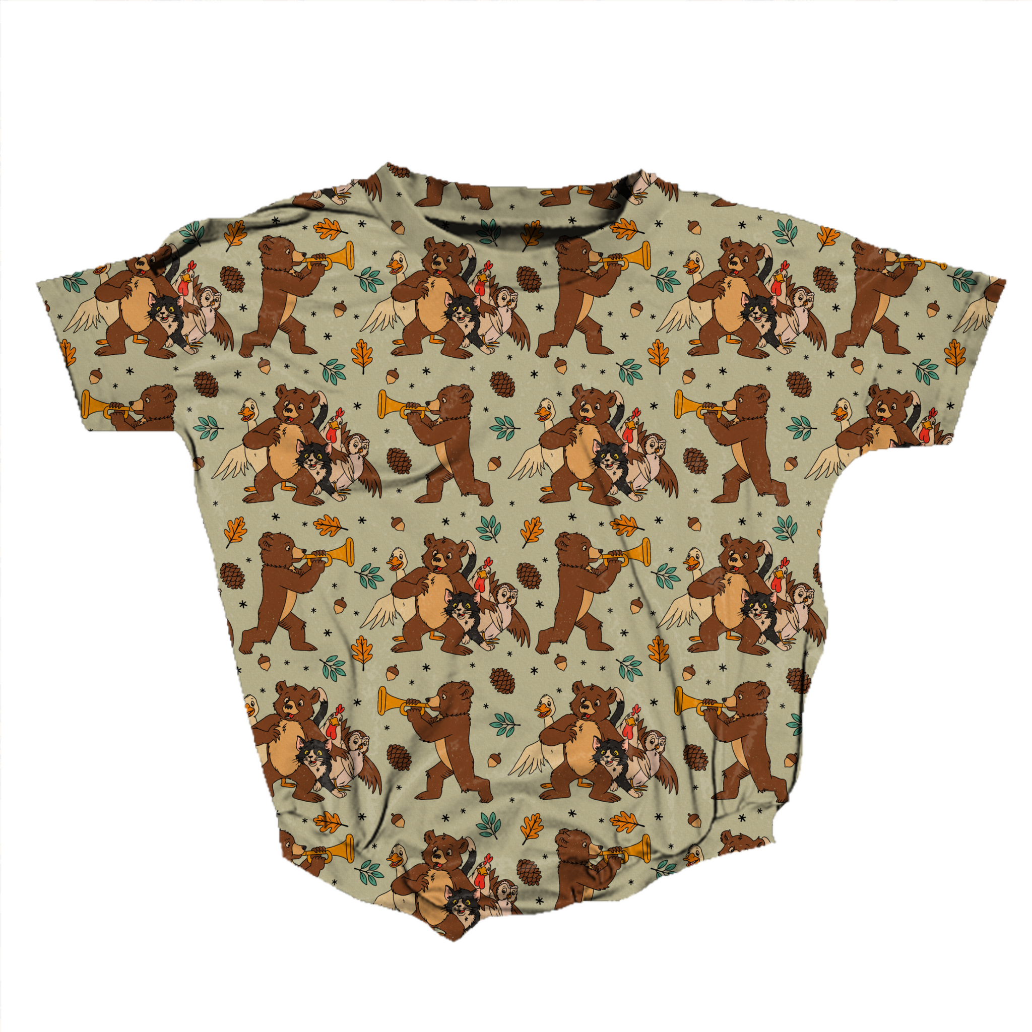 In The Heart Of The Woods Romper **Preorder**