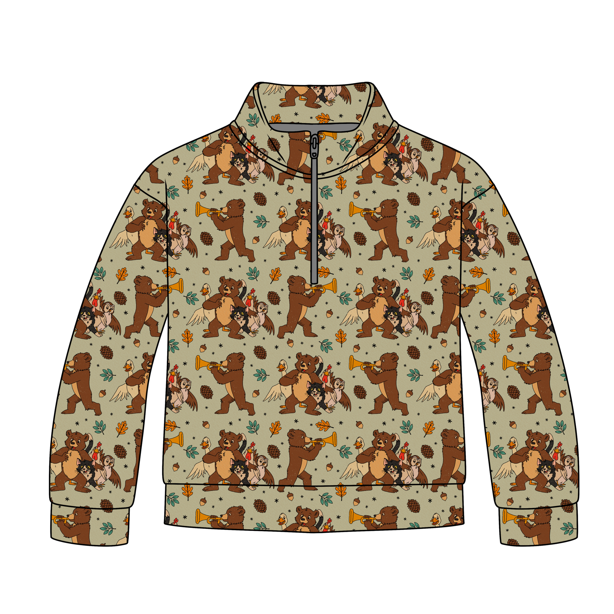 In The Heart Of The Woods Quarter Zip-Up **PreOrder**