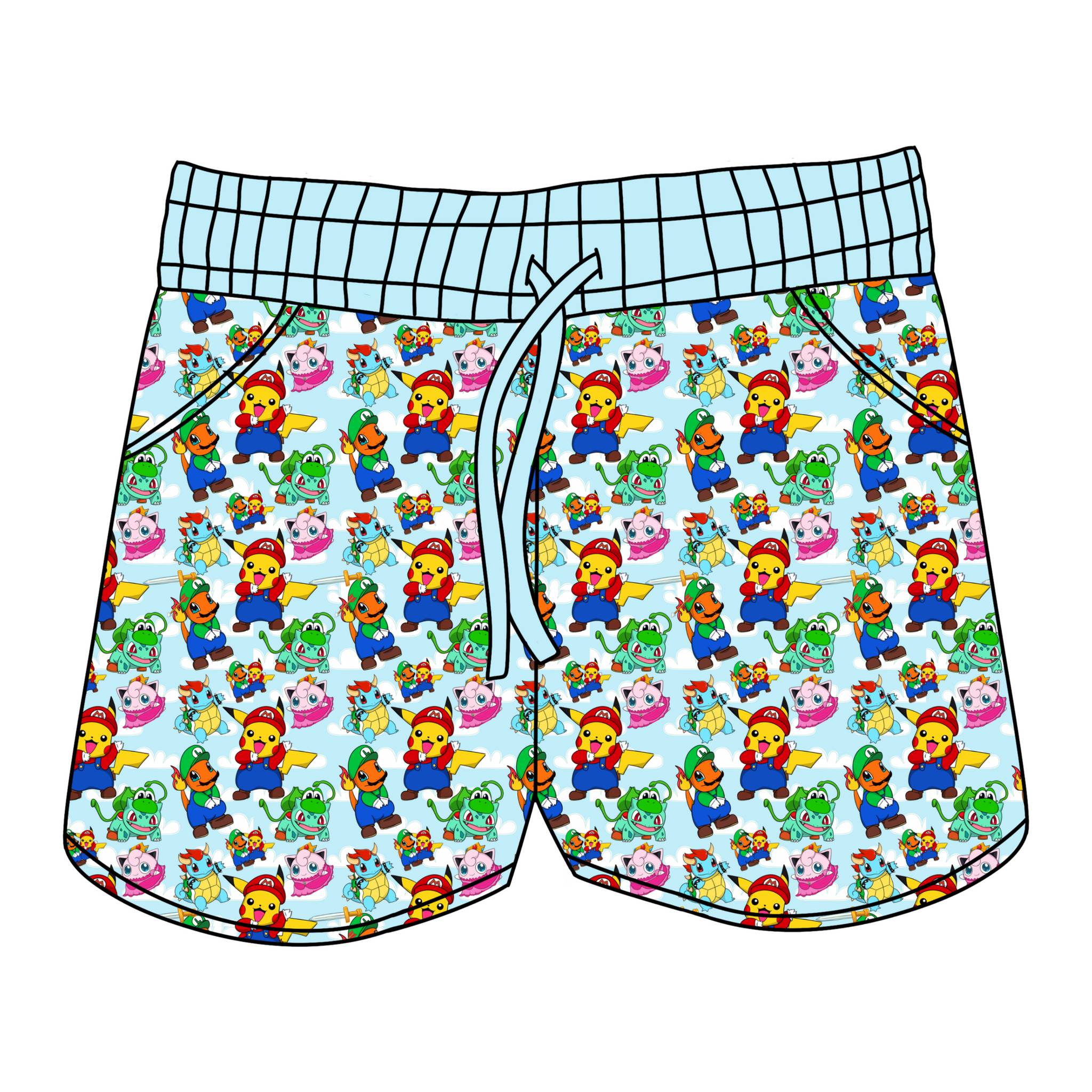 Super Poke World Women's Shorts **PreOrder**