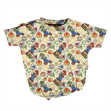 The Bros Are Back Romper **Preorder**