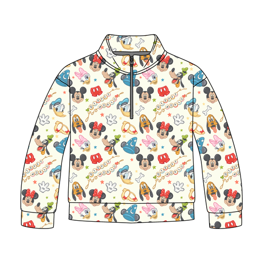 Adventures Await Quarter Zip-Up *RTS*