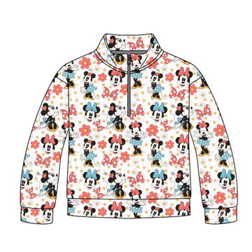 Bows & Magic Quarter Zip-Up *RTS*