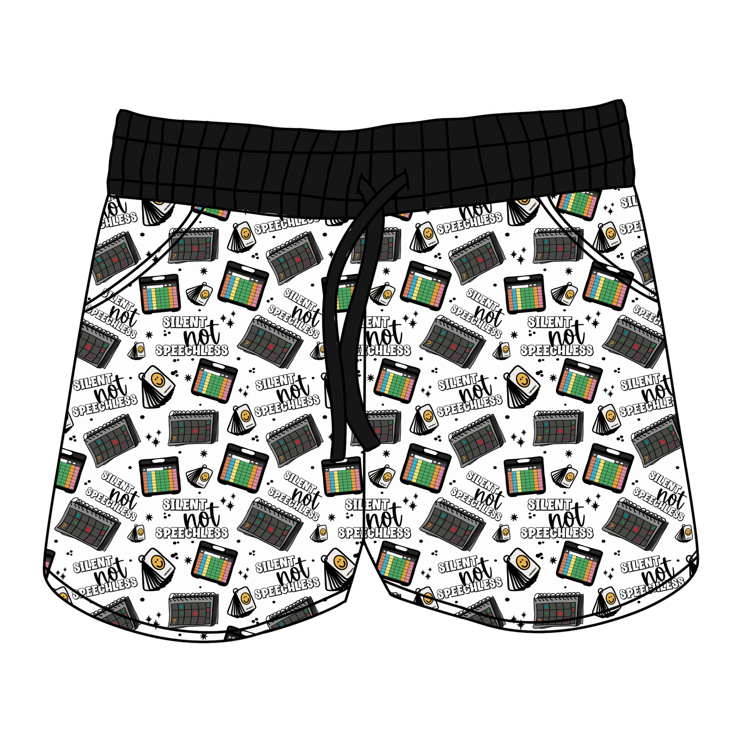 Silent Not Speechless Women's Shorts *RTS*
