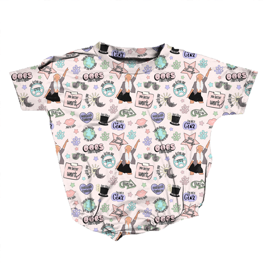 Give Me A Sign Romper *RTS*