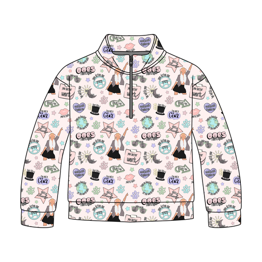 Give Me A Sign Quarter Zip-Up *RTS*