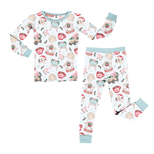 Snowy Small Town Youth Pant Set **PreOrder**