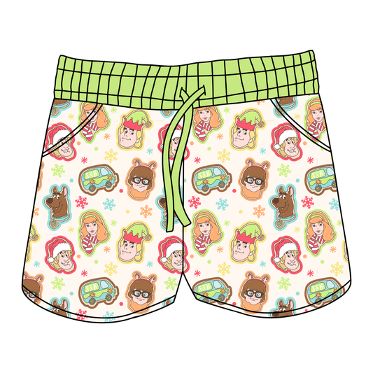 Holiday Clue Crew Women's Shorts **PreOrder**